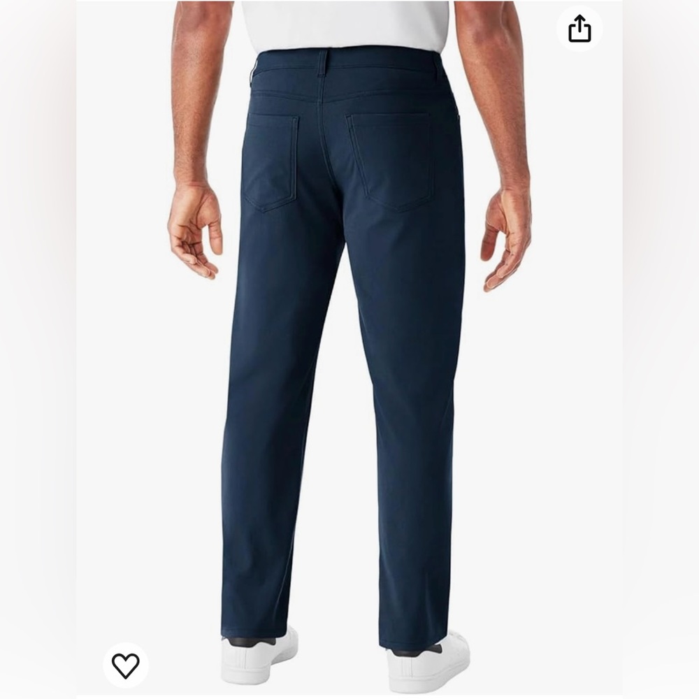 Members mark men’s Benton performance slim fit pant. Light comfy for summer. - Picture 3 of 8